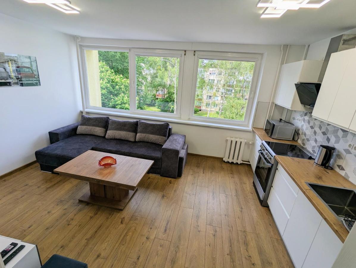 Lovely 2-Bedroom Flat In The Heart Of Druskininkai Bagian luar foto