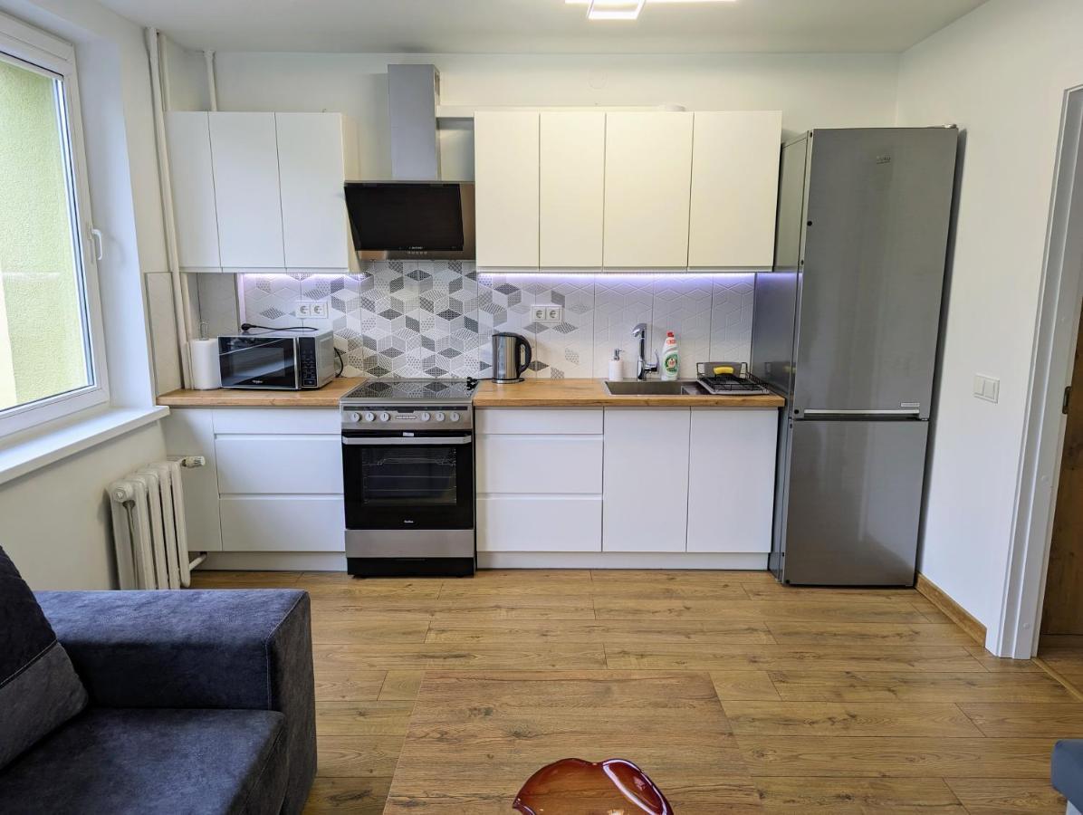 Lovely 2-Bedroom Flat In The Heart Of Druskininkai Bagian luar foto